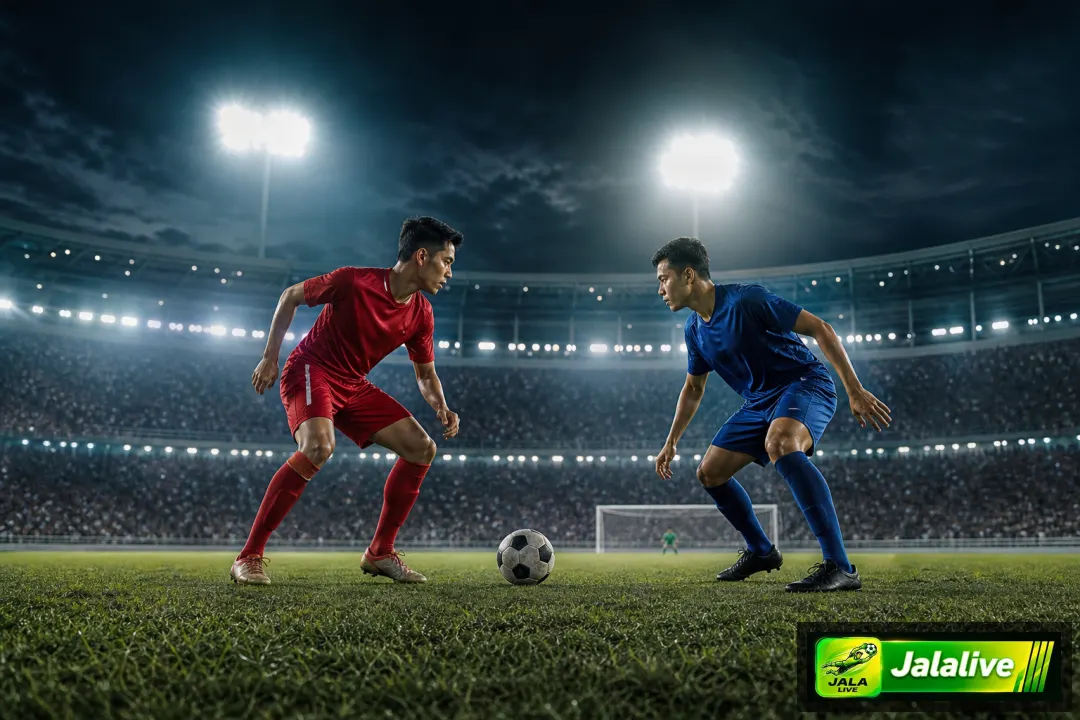 Ilustrasi sepak bola Jalalive