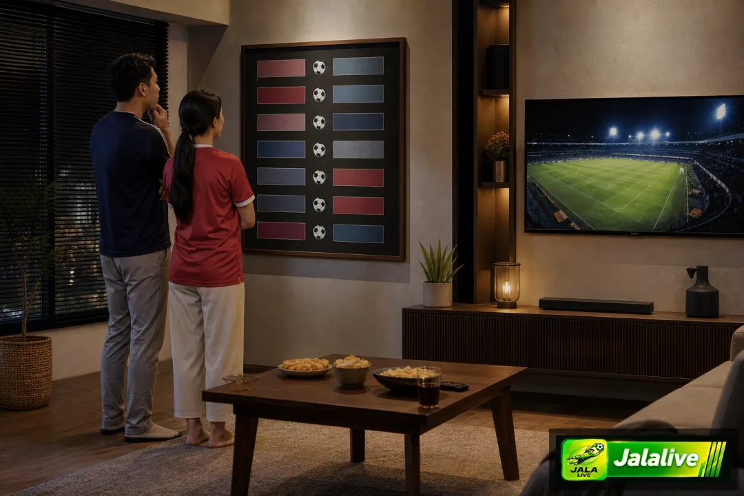 Ilustrasi sepak bola Jalalive