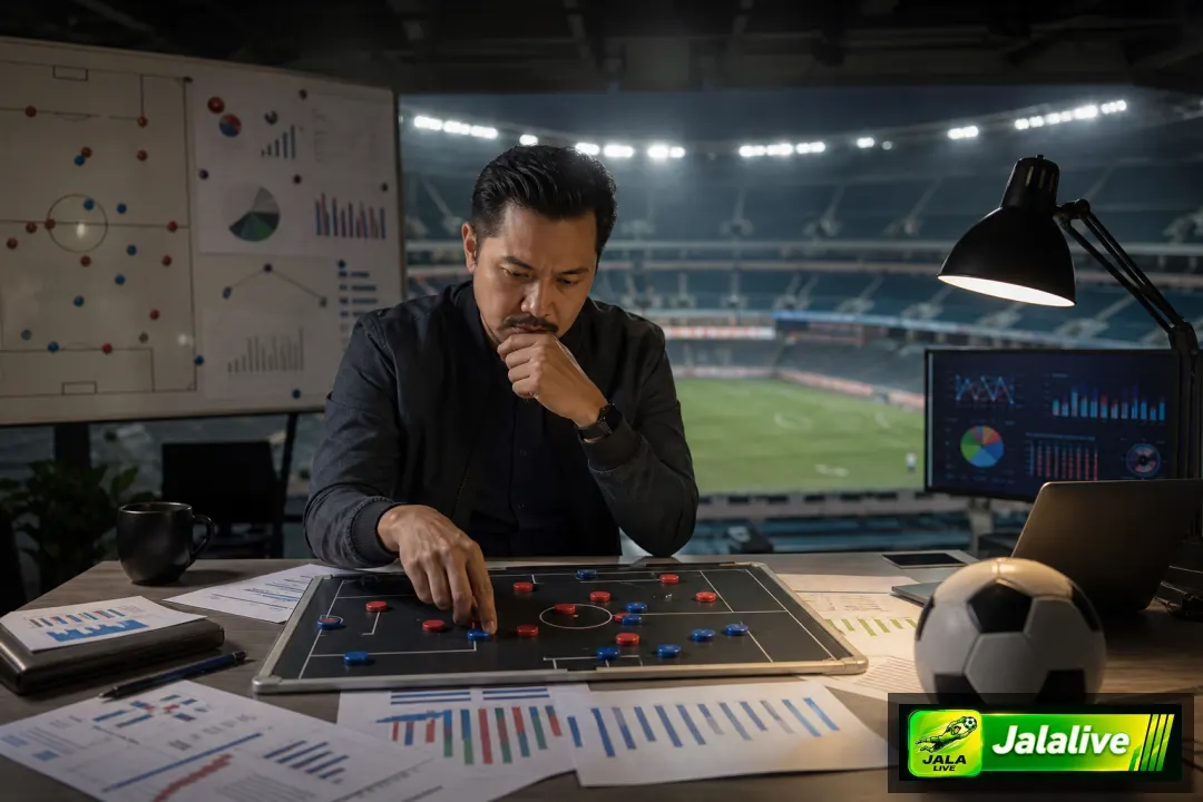 Ilustrasi sepak bola Jalalive
